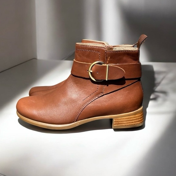 🌻NEW Munro Chestnut Boot in Cuero Leather GIRLS YOUTH Size 3 (Women's Size 5) - Picture 1 of 12